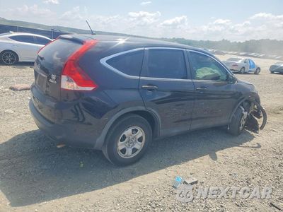 Trzecie zdjęcie samochodu z tyłu: 2013 HONDA CR-V LX VIN:2HKRM4H37DH607300 - miniatura