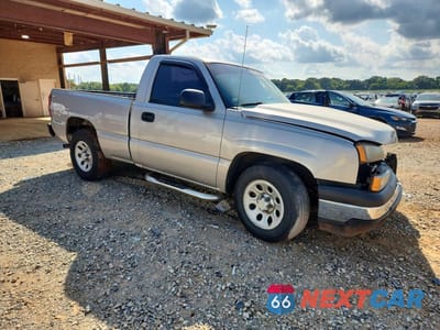 Czwarte zdjęcie samochodu z boku: 2007 CHEVROLET SILVERADO C1500 CLASSIC VIN:3GCEC14X67G231257 - miniatura