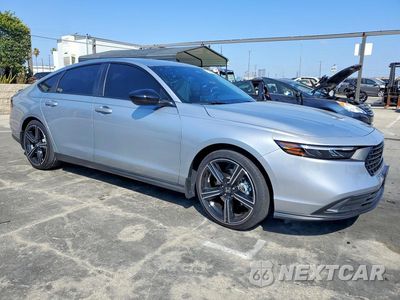 Czwarte zdjęcie samochodu z boku: 2026 HONDA ACCORD HYBRID SPORT VIN:1HGCY2F58TA025510 - miniatura