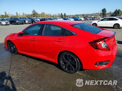 Drugie zdjęcie samochodu z przodu: 2019 HONDA CIVIC SPORT VIN:2HGFC2F88KH527200 - miniatura