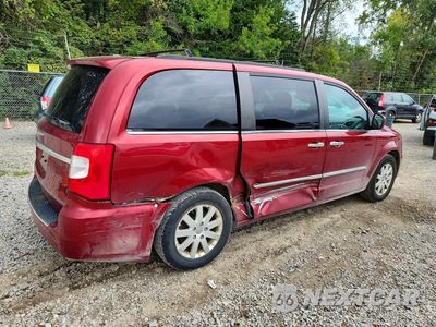 Trzecie zdjęcie samochodu z tyłu: 2016 CHRYSLER TOWN & COUNTRY TOURING VIN:2C4RC1BG8GR137993 - miniatura