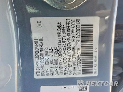 Zdjęcie 13 z 13 samochodu: 2023 HONDA CIVIC SPORT VIN:19XFL2G8XPE013199 - miniatura