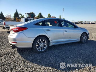 Trzecie zdjęcie samochodu z tyłu: 2017 HYUNDAI SONATA LIMITED 2.0T VIN:5NPE34AB5HH518012 - miniatura