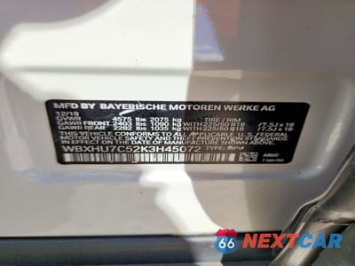 Zdjęcie 12 z 12 samochodu: 2019 BMW X1 SDRIVE28I VIN:WBXHU7C52K3H45072 - miniatura