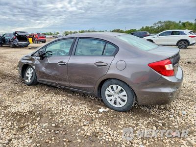 Drugie zdjęcie samochodu z przodu: 2012 HONDA CIVIC LX VIN:19XFB2F50CE032204 - miniatura