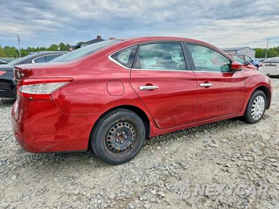 Trzecie zdjęcie samochodu z tyłu: 2015 NISSAN SENTRA SV VIN:3N1AB7AP0FL670195 - miniatura