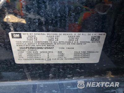 Zdjęcie 12 z 12 samochodu: 2017 CHEVROLET SILVERADO C1500 LT VIN:3GCPCREC0HG125827 - miniatura