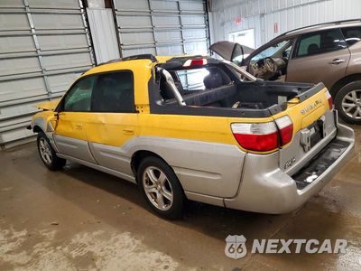 Drugie zdjęcie samochodu z przodu: 2003 SUBARU BAJA VIN:4S4BT61C837106215 - miniatura