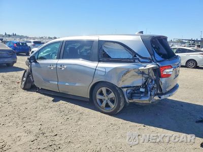 Drugie zdjęcie samochodu z przodu: 2019 HONDA ODYSSEY EXL VIN:5FNRL6H74KB012434 - miniatura
