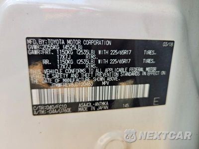 Zdjęcie 13 z 13 samochodu: 2018 TOYOTA RAV4 XLE VIN:JTMWFREV8JD120463 - miniatura