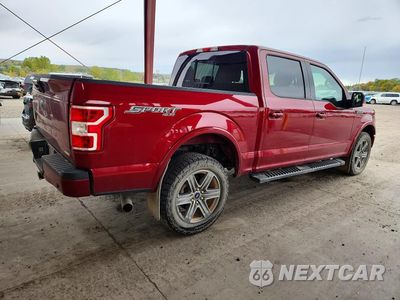Trzecie zdjęcie samochodu z tyłu: 2018 FORD F150 SUPERCREW VIN:1FTEW1EG6JKC37159 - miniatura