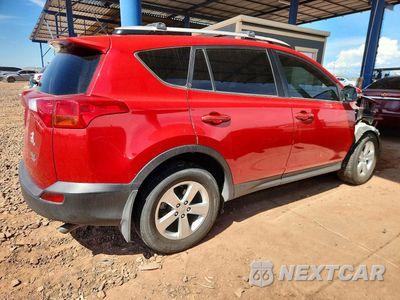 Trzecie zdjęcie samochodu z tyłu: 2014 TOYOTA RAV4 XLE VIN:JTMRFREV8ED056217 - miniatura