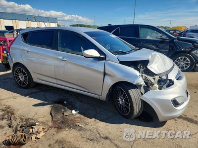 Czwarte zdjęcie samochodu z boku: 2012 HYUNDAI ACCENT GS VIN:KMHCT5AE6CU056271 - miniatura