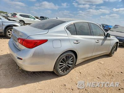 Trzecie zdjęcie samochodu z tyłu: 2017 INFINITI Q50 3.0T SIGNATURE EDITION VIN:JN1EV7AR6HM837985 - miniatura