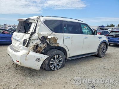 Trzecie zdjęcie samochodu z tyłu: 2017 NISSAN ARMADA SL VIN:JN8AY2NDXH9000958 - miniatura