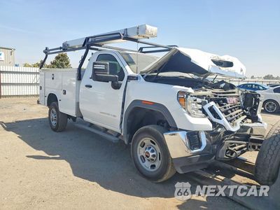 Czwarte zdjęcie samochodu z boku: 2023 GMC SIERRA C2500 HEAVY DUTY VIN:1GD08LE73PF107238 - miniatura
