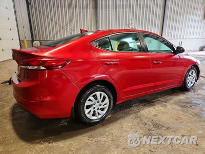 Trzecie zdjęcie samochodu z tyłu: 2017 HYUNDAI ELANTRA SE VIN:KMHD74LF6HU394589 - miniatura
