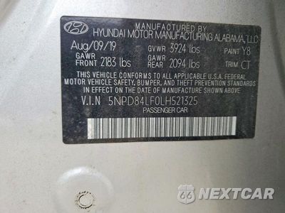 Zdjęcie 12 z 12 samochodu: 2020 HYUNDAI ELANTRA SEL VIN:5NPD84LF0LH521325 - miniatura