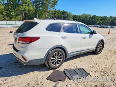 Trzecie zdjęcie samochodu z tyłu: 2017 HYUNDAI SANTA FE SE VIN:KM8SM4HF2HU166386 - miniatura