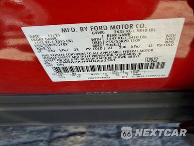 Zdjęcie 14 z 14 samochodu: 2022 FORD EXPLORER ST-LINE VIN:1FMSK7KH4NGA02391 - miniatura