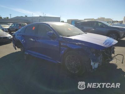 Czwarte zdjęcie samochodu z boku: 2019 HONDA ACCORD SPORT VIN:1HGCV1F34KA008462 - miniatura