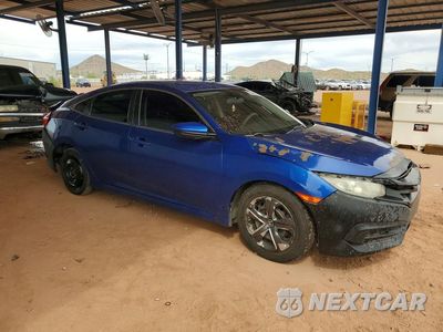 Czwarte zdjęcie samochodu z boku: 2016 HONDA CIVIC LX VIN:19XFC2F56GE035160 - miniatura