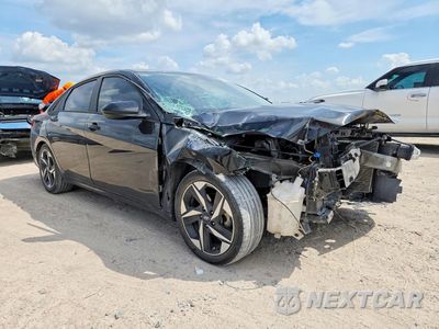Czwarte zdjęcie samochodu z boku: 2023 HYUNDAI ELANTRA SEL VIN:KMHLS4AG0PU410502 - miniatura