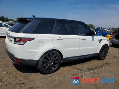 Trzecie zdjęcie samochodu z tyłu: 2016 LAND ROVER RANGE ROVER SPORT HSE VIN:SALWR2PF1GA591068 - miniatura