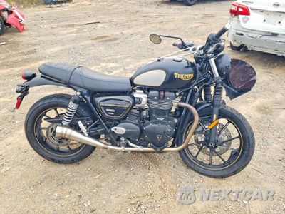 2022 TRIUMPH MOTORCYCLE STREET TWIN SMTD31G76NTAT2169 - główne zdjęcie licytacji z USA - miniatura