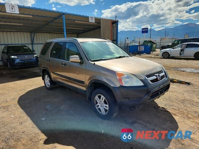Czwarte zdjęcie samochodu z boku: 2003 HONDA CR-V EX VIN:SHSRD78883U150791 - miniatura