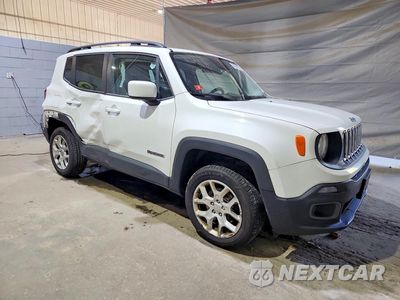 Czwarte zdjęcie samochodu z boku: 2016 JEEP RENEGADE LATITUDE VIN:ZACCJBBT3GPE00278 - miniatura