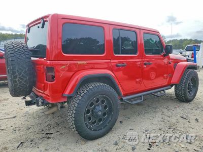 Trzecie zdjęcie samochodu z tyłu: 2019 JEEP WRANGLER UNLIMITED SAHARA VIN:1C4HJXEG7KW575758 - miniatura