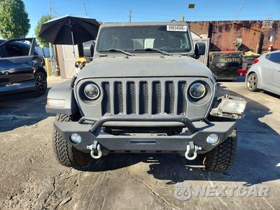 Piąte zdjęcie samochodu w środku: 2018 JEEP WRANGLER UNLIMITED SPORT VIN:1C4HJXDN2JW232581 - miniatura