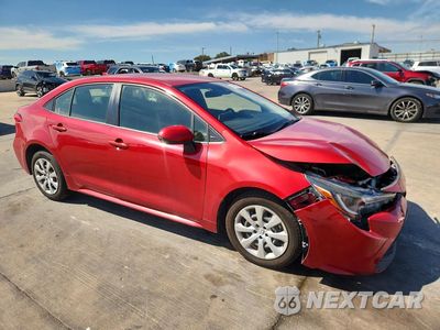 Czwarte zdjęcie samochodu z boku: 2020 TOYOTA COROLLA LE VIN:JTDEPRAEXLJ102632 - miniatura