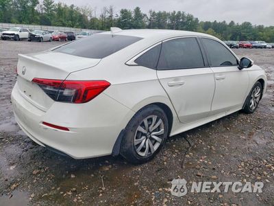 Trzecie zdjęcie samochodu z tyłu: 2023 HONDA CIVIC LX VIN:2HGFE2F23PH562059 - miniatura
