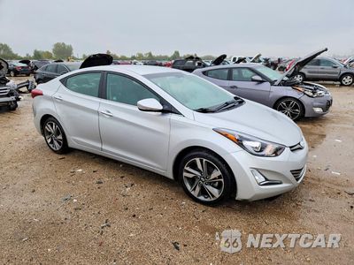Czwarte zdjęcie samochodu z boku: 2015 HYUNDAI ELANTRA LIMITED VIN:KMHDH4AE5FU234286 - miniatura