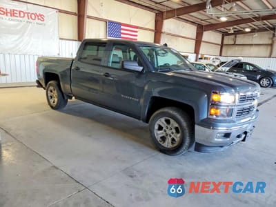 Czwarte zdjęcie samochodu z boku: 2014 CHEVROLET SILVERADO K1500 LT VIN:3GCUKREC1EG122288 - miniatura
