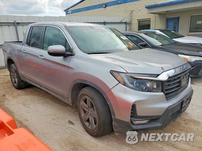 Czwarte zdjęcie samochodu z boku: 2023 HONDA RIDGELINE RTL VIN:5FPYK3F58PB027466 - miniatura