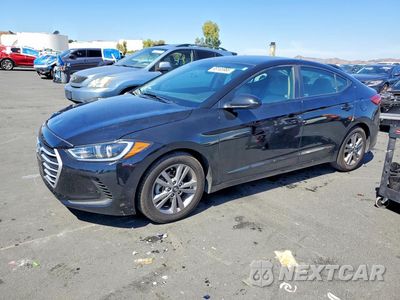 2018 HYUNDAI ELANTRA SEL KMHD84LF1JU491945 - główne zdjęcie licytacji z USA - miniatura