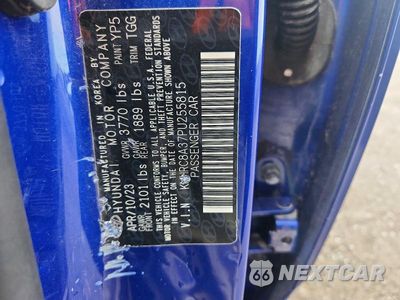Zdjęcie 13 z 13 samochodu: 2023 HYUNDAI VENUE SEL VIN:KMHRC8A37PU255815 - miniatura