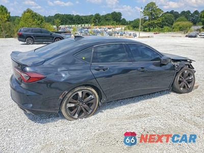 Trzecie zdjęcie samochodu z tyłu: 2021 ACURA TLX TECH A VIN:19UUB5F55MA011668 - miniatura
