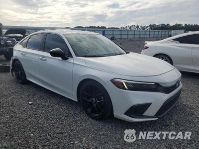 Czwarte zdjęcie samochodu z boku: 2022 HONDA CIVIC SPORT VIN:2HGFE2F52NH609007 - miniatura