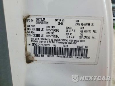 Zdjęcie 12 z 12 samochodu: 1997 DODGE RAM 1500 VIN:3B7HC13Y1VG730729 - miniatura