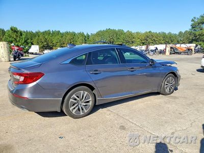 Trzecie zdjęcie samochodu z tyłu: 2022 HONDA ACCORD HYBRID EXL VIN:1HGCV3F58NA008837 - miniatura