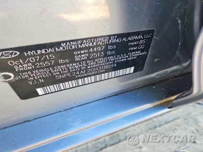 Zdjęcie 12 z 12 samochodu: 2016 HYUNDAI SONATA SE VIN:5NPE24AF2GH318094 - miniatura