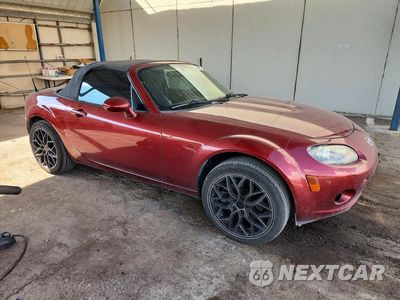 Czwarte zdjęcie samochodu z boku: 2008 MAZDA MX-5 MIATA VIN:JM1NC25F680143407 - miniatura