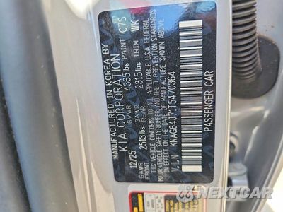 Zdjęcie 12 z 12 samochodu: 2026 KIA K5 GT LINE VIN:KNAG64J71T5470364 - miniatura