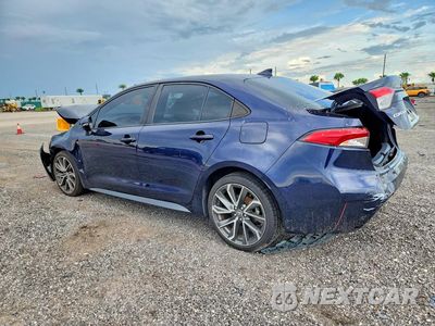Drugie zdjęcie samochodu z przodu: 2022 TOYOTA COROLLA SE VIN:5YFS4MCE7NP116093 - miniatura