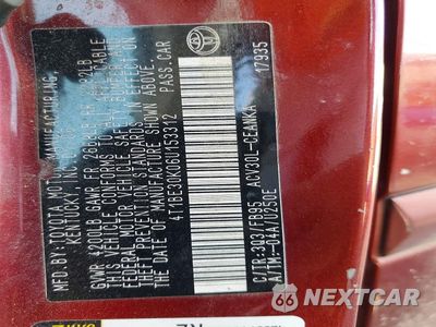 Zdjęcie 12 z 12 samochodu: 2006 TOYOTA CAMRY LE VIN:4T1BE30K06U153312 - miniatura