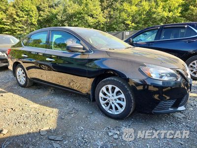 Czwarte zdjęcie samochodu z boku: 2019 NISSAN SENTRA SV VIN:3N1AB7AP3KY273089 - miniatura